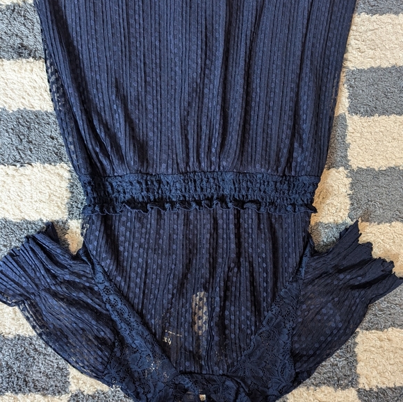 New with tags - Navy blue ASOS maternity dress - Picture 2 of 6